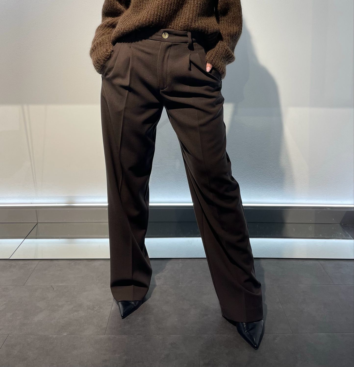 PANTALONE FONDENTE