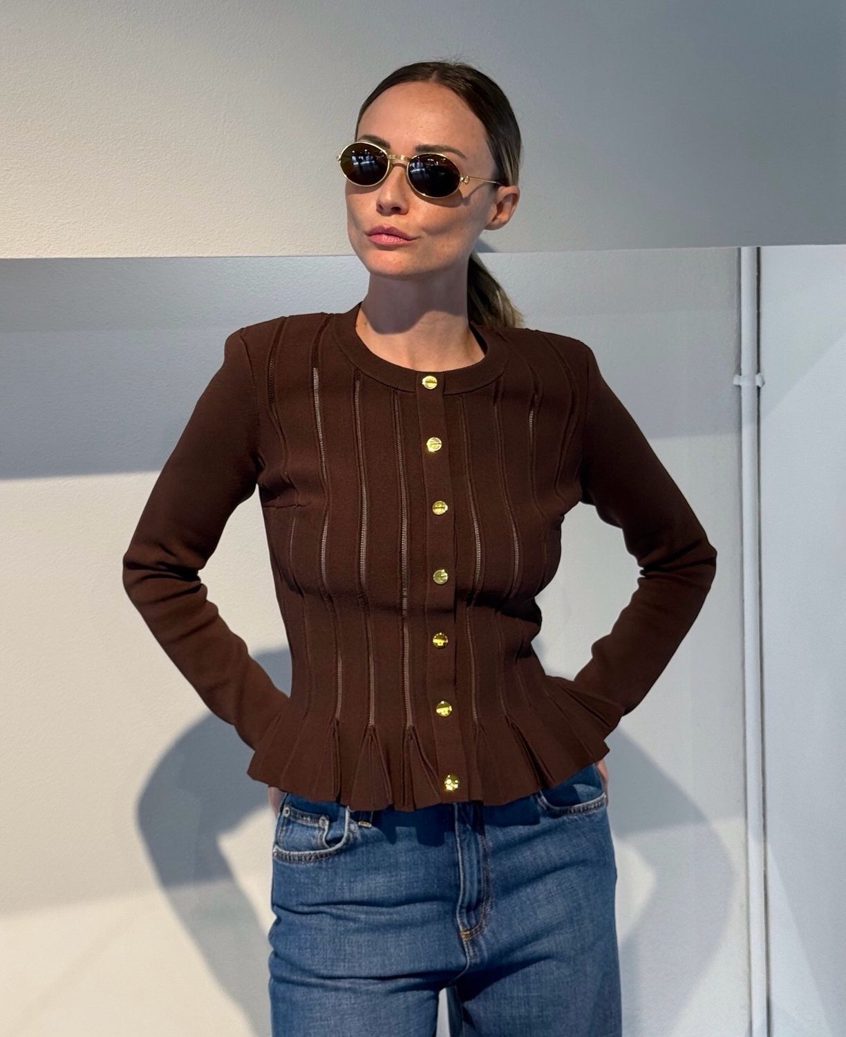 MAGLIA CON DETTAGLI À JOUR