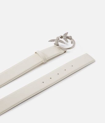 CINTURA ALTA LOVE BIRDS IN PELLE