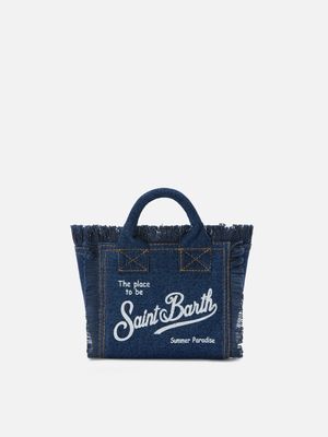 BORSA VANITY MINI IN DENIM