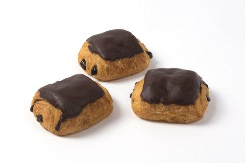Mini chocolade croissants (6 stuks)