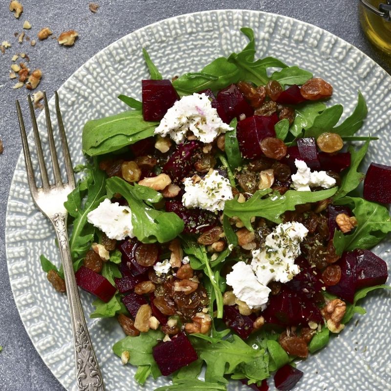 Geitenkaas salade (V)