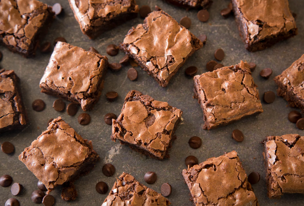 Luxe chocolade brownie (per stuk)