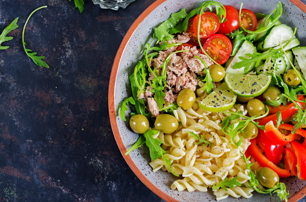 Pasta-tonijn salade