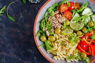 Pasta-tonijn salade