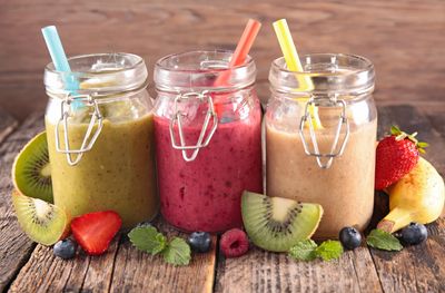 Huisgemaakte fruitsmoothie