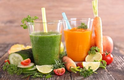 Huisgemaakte groentesmoothie