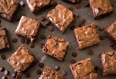 Luxe chocolade brownie (per stuk)