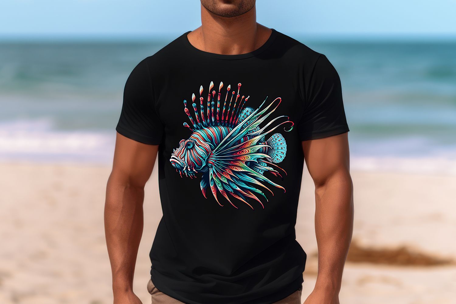 Lionfish - Reef and Sea Predator Gift for divers and marine lovers.