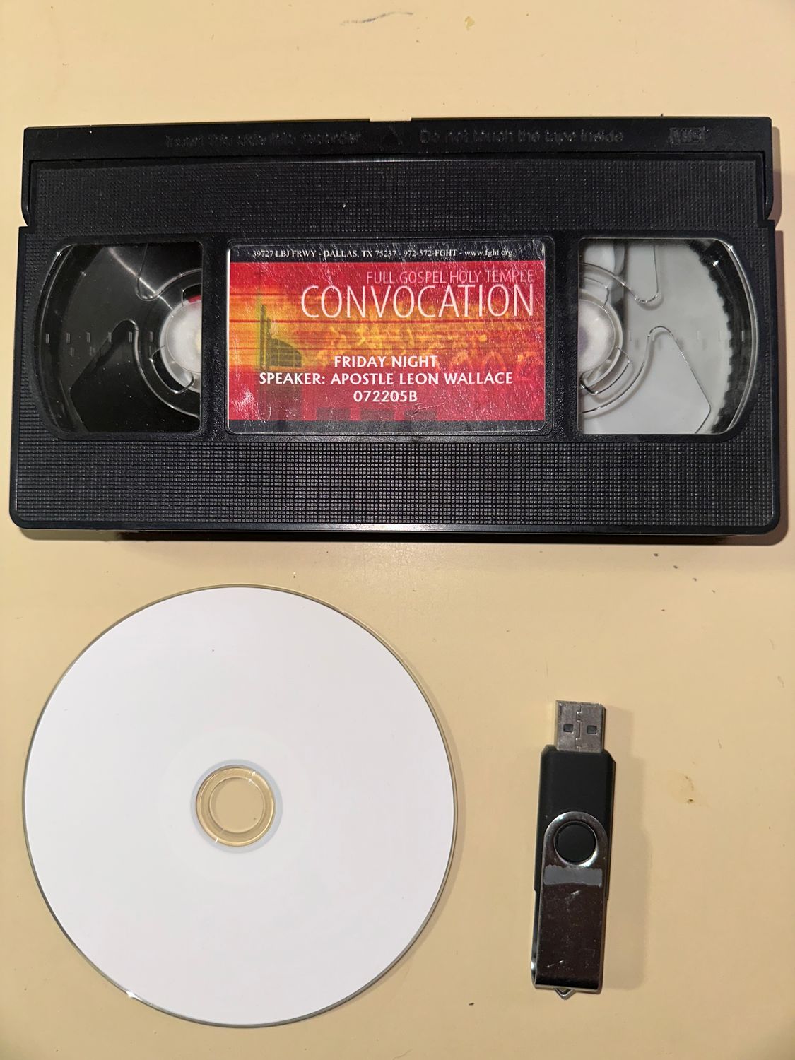 Convert VHS tapes to digital or DVD