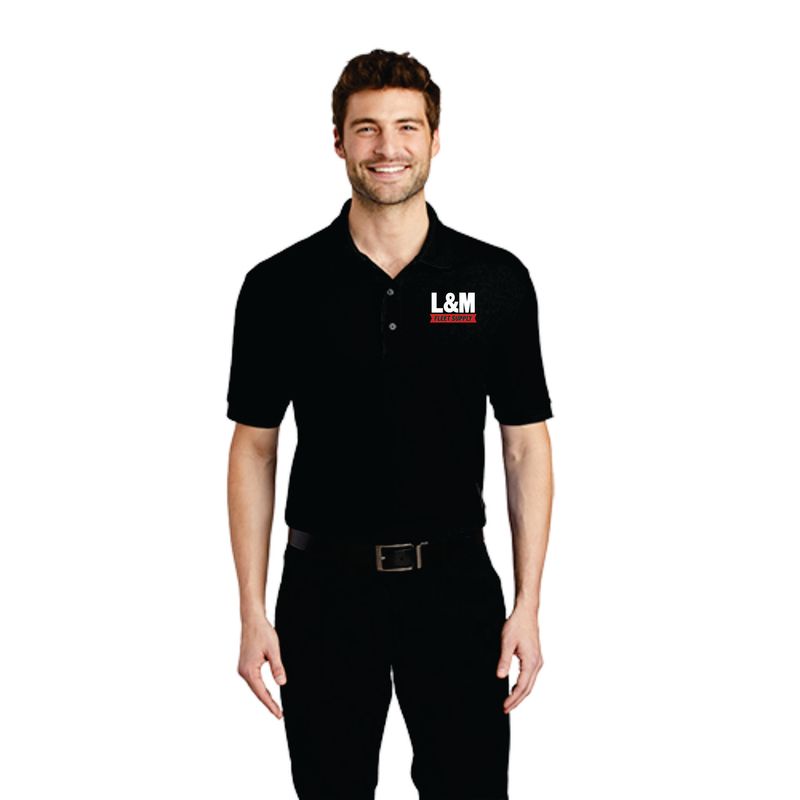 Port Authority® Silk Touch™ Polo Black
