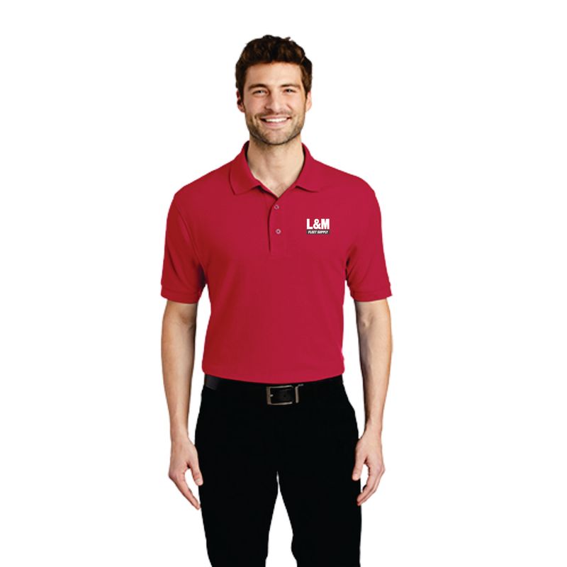 Port Authority® Silk Touch™ Polo Red