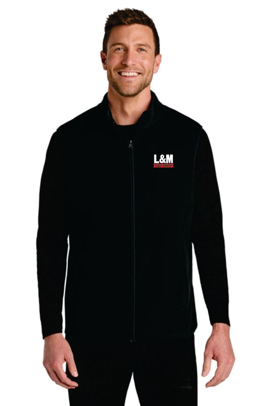 Port Authority® C-FREE® Fleece Vest Black
