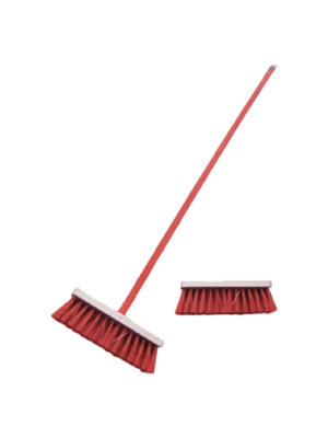 Hard Broom Out Door With Stick