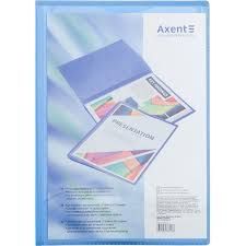 FOLDER - DISPLAY BOOKS LIGHT BLUE 20 SHEETS 1020-22-A  BRAND AXENT