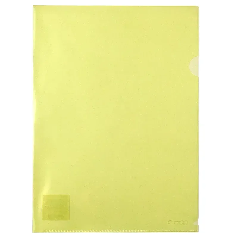 FOLDER - L SHAPE FOLDER YELLOW 1434-26-A  AXENT