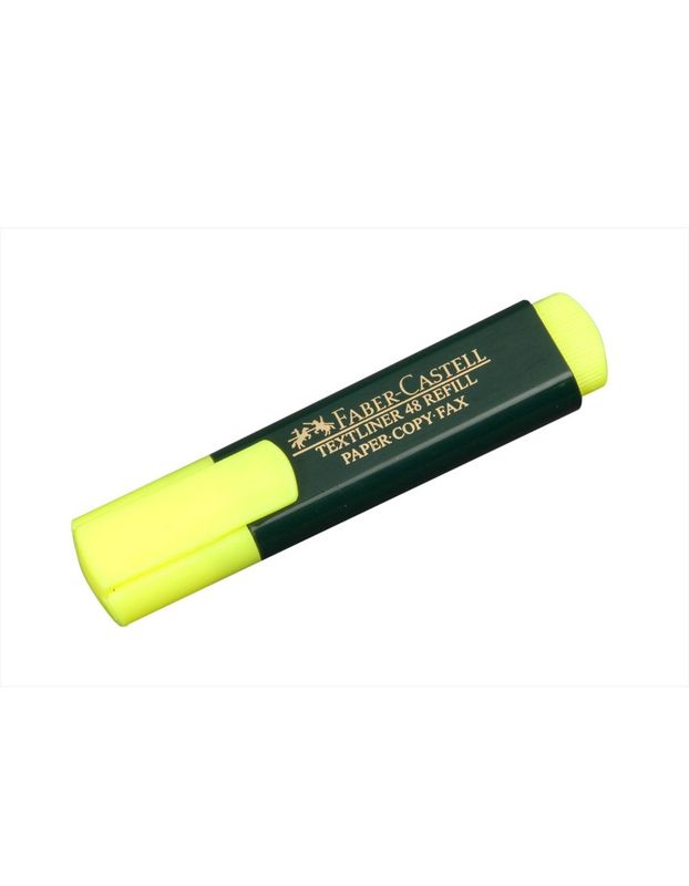 MARKER  - HIGHLIGHTER FABER-CASTELL INK COLOR YELLOW