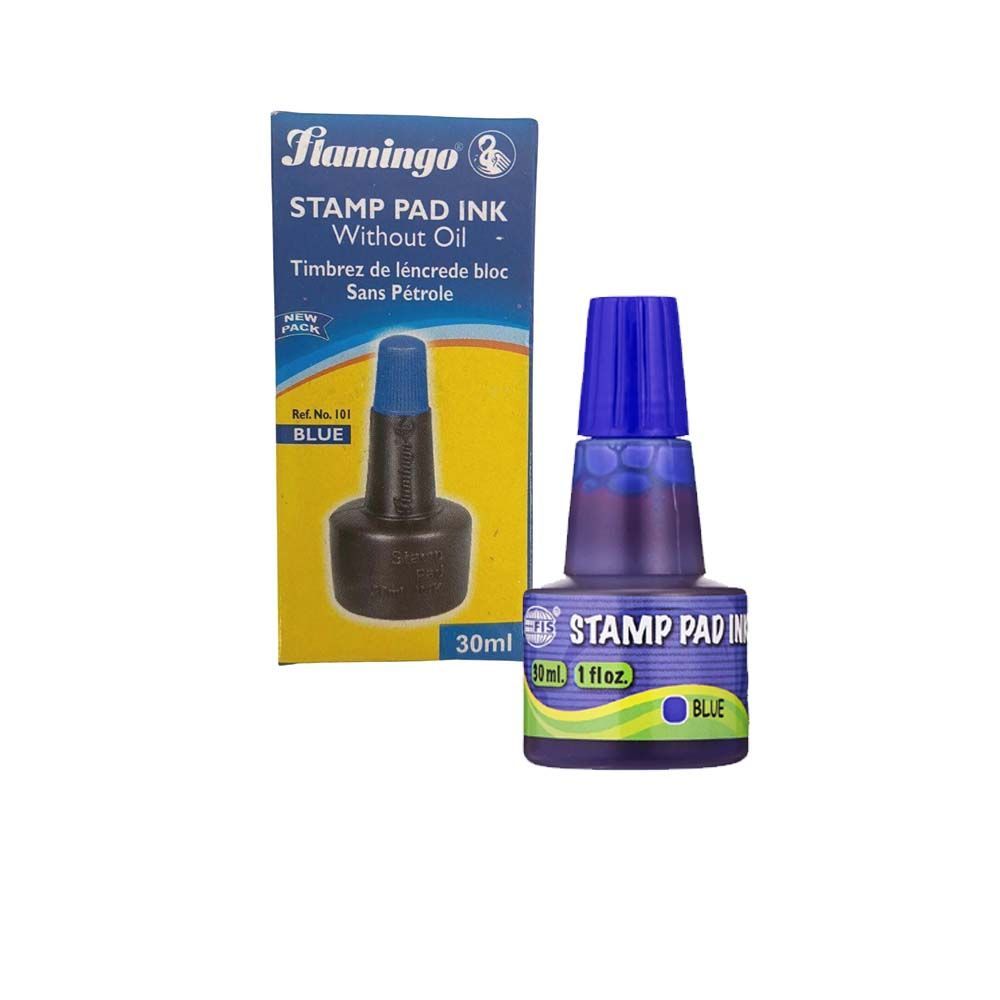 INK - STAMP PAD INK BLUE SPI-BL  FLAMINGO