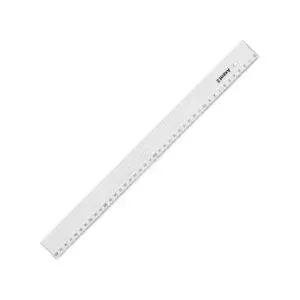 RULER PLASTIC TRANSPARENT 40 CM 7340-A  AXENT