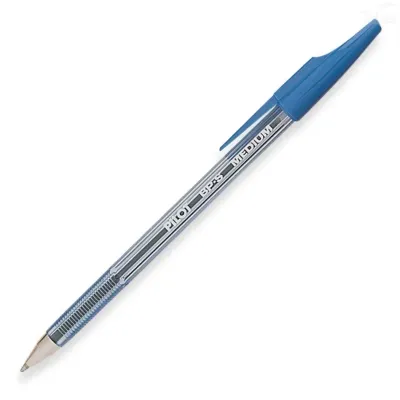 PEN - BALL POINT PEN MEDIUM  INK COLOR BLUE  1.0 BALL BP-S-M-L BRAND PILOT