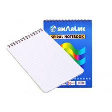 NOTEBOOK - SPIRAL NOTEBOOK SINARLINE A6 SP03512 1P