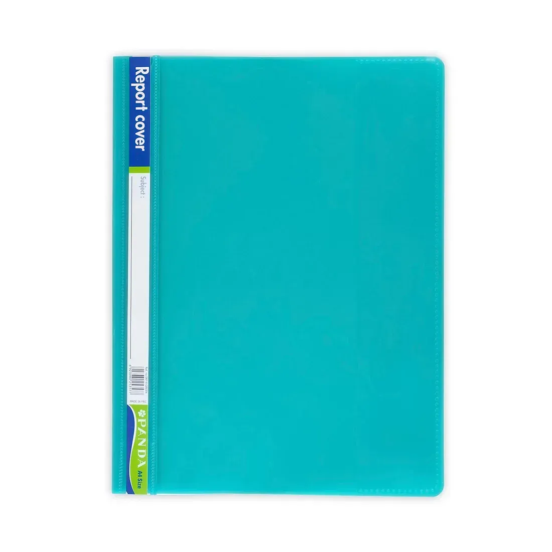 FOLDER -  REPORT COVER QITH POCKET GREEN SRF-6 PANDA