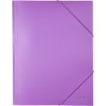 FOLDER - FOLDER WITH ELASTIC BANDS A4 LILAC 1504-36-A  AXENT