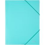 FOLDER - FOLDER WITH ELASTIC BANDS A4 MINT 1504-09-A  AXENT