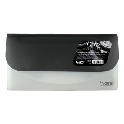 ENVELOPE -   EXPANDING ENVELOPE FOLDER 4 POCKETS BLACK  1419-14-A  AXENT