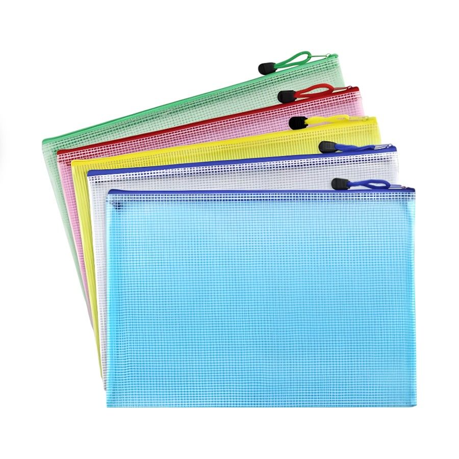 BAG-ZIPPER BAG MIXED COLOR 1406-00-A AXENT