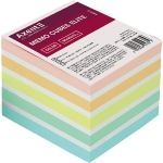 PAPER - MEMO CUB  90X90X40 MIX COLOR- 8026-A  AXENT