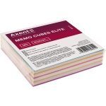 PAPER - MEMO CUB  90X90X20 MIX COLOR- 8014-A  AXENT