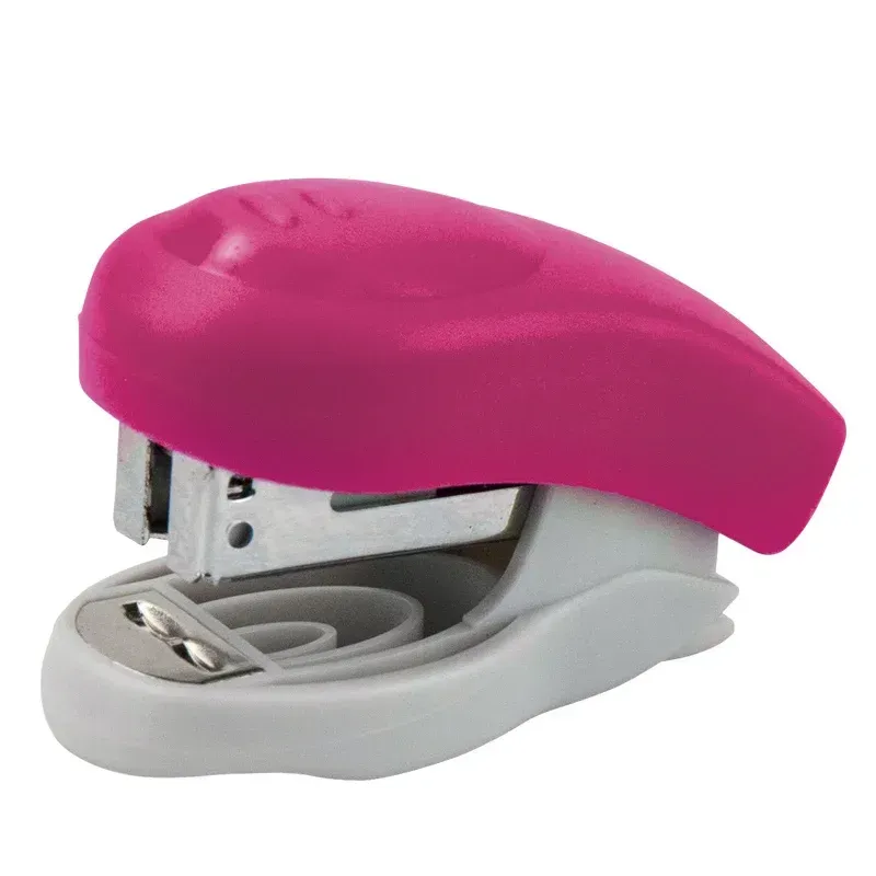 STAPLER - STATIONERY STAPLER 10 SHEETS COLOR PINK 4811-10-A  AXENT