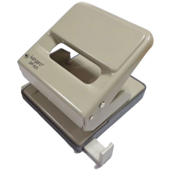 PUNCH -  HOLE PUNCH 25 SHEETS 80 MM COLOR GREY 520 KANGARO