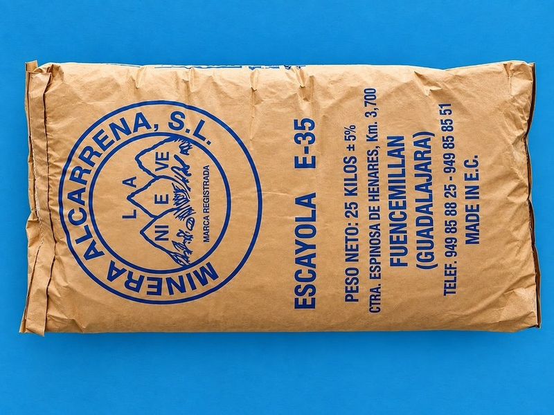 Escayola E-35 para Moldes de Cerámica - Saco 25 kg