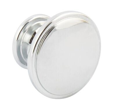 Henrietta Kitchen Drawer / Cabinet Knob - Polished Chrome Finish