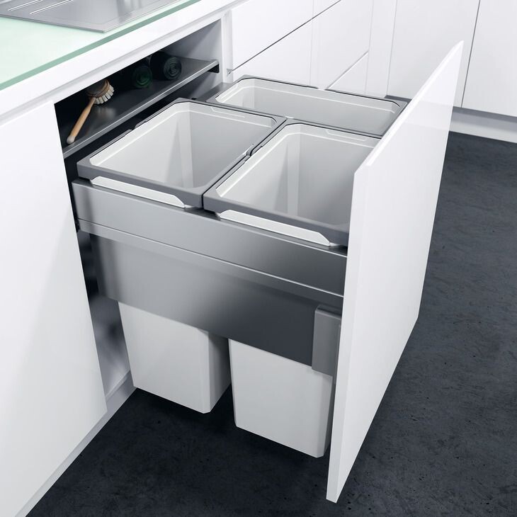 Vauth-Sagel ENVI® Space 600 XX Pro S Pull-Out Kitchen Bin 85L