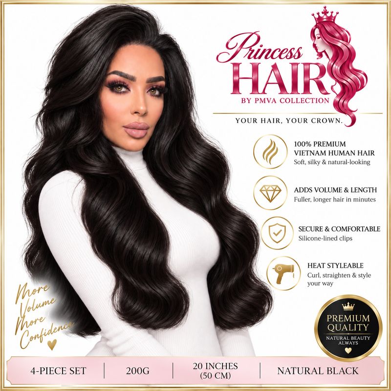 Clip-In Hair Extention 7 pieces