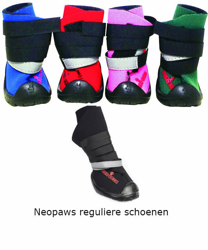 Neopaws Reguliere schoenen Zwart L+