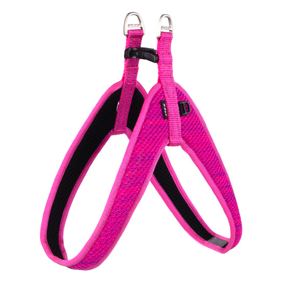 Rogz Fast Fit Harness XXS Roze