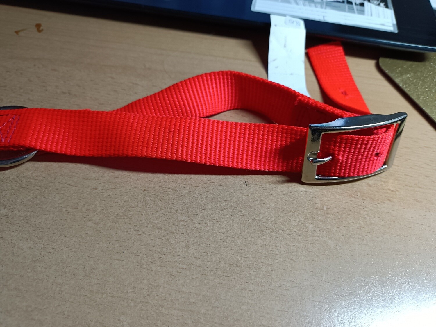 Feloranje veiligheids halsband 58cm