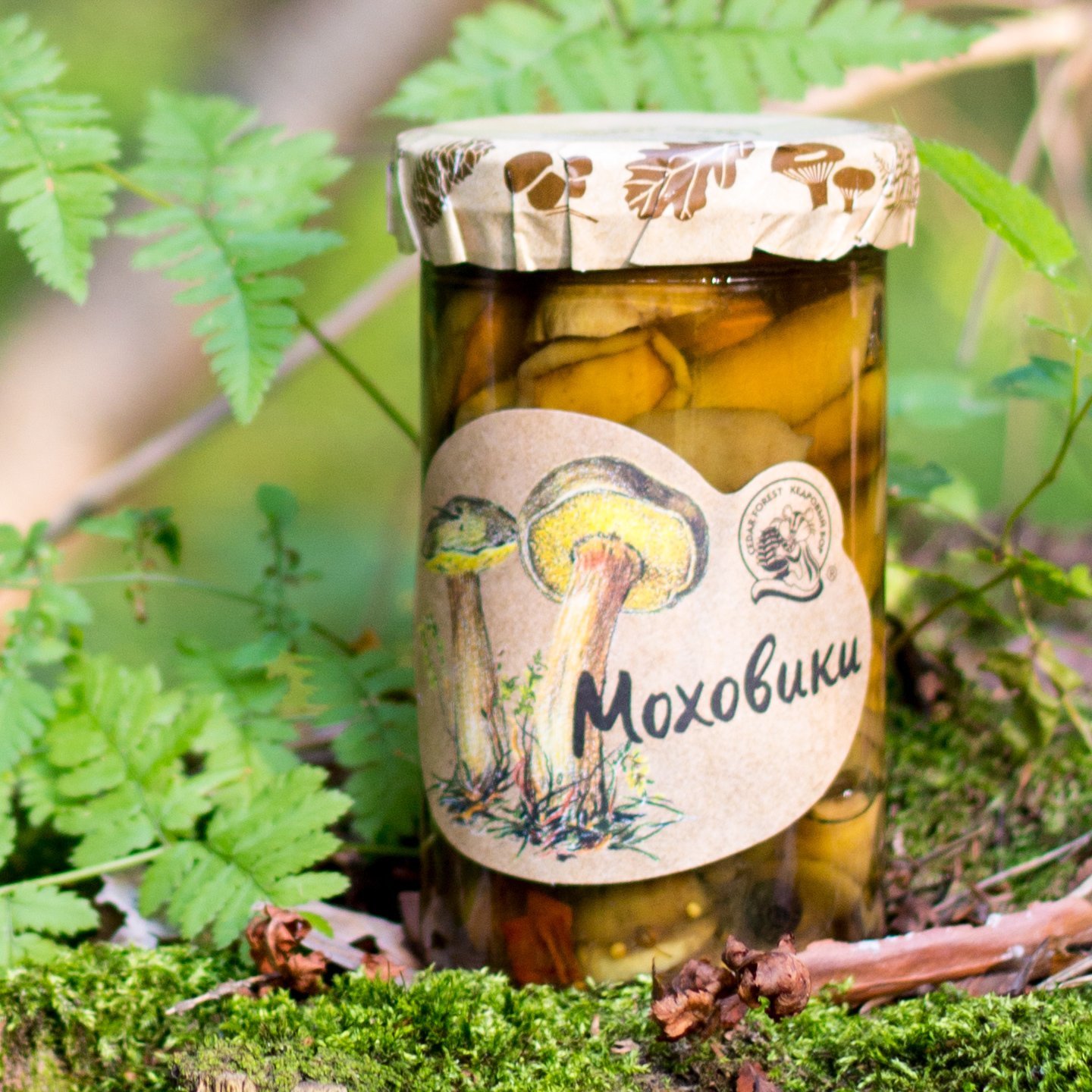 Моховики целые маринованные 277г Моховики целые маринованные 277г