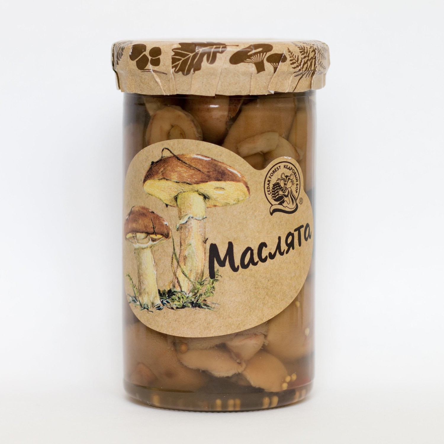 Маслята целые маринованные 277г Маслята целые маринованные 277г