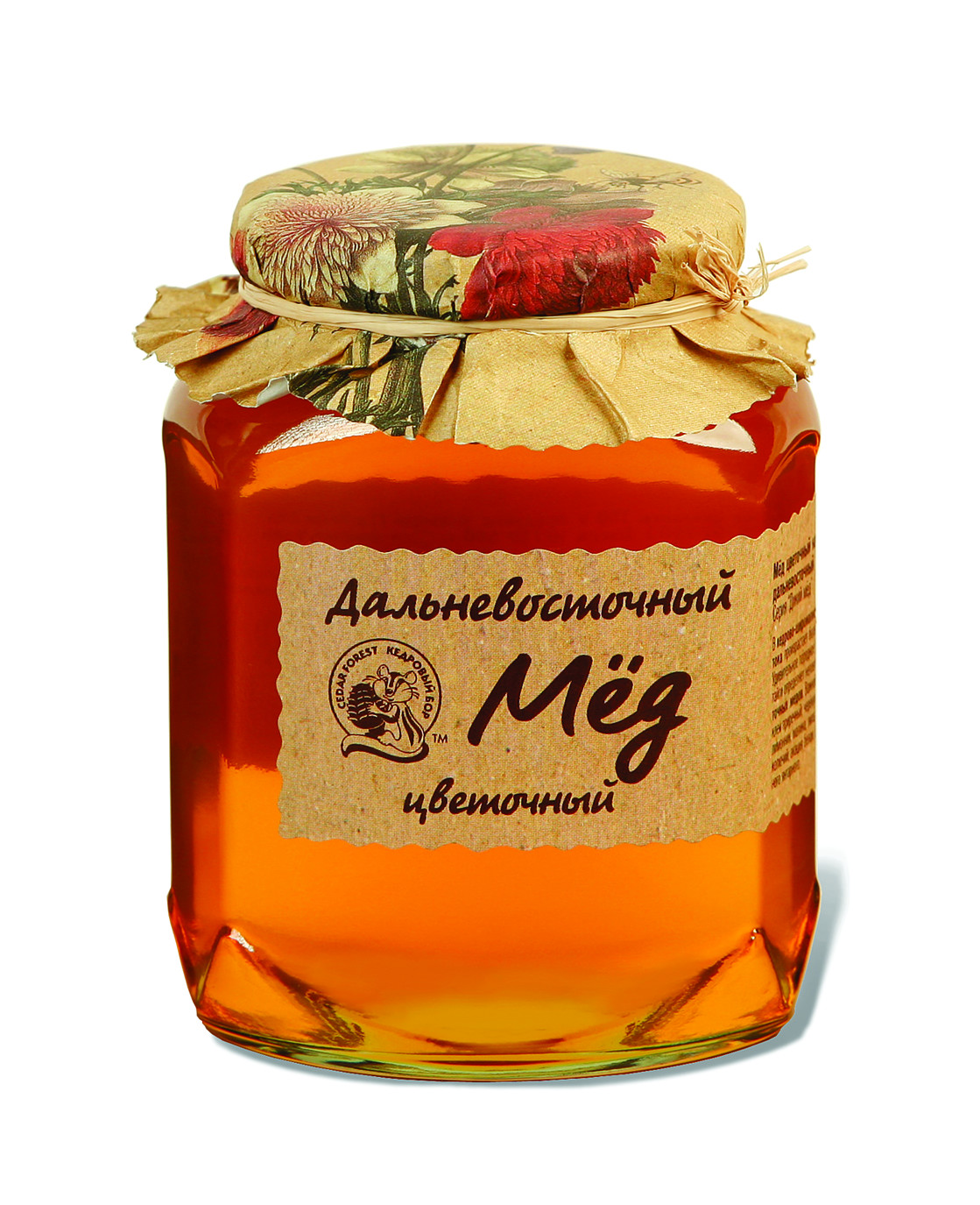 Мед дальневосточный цветочный 500г Мед дальневосточный цветочный 500г