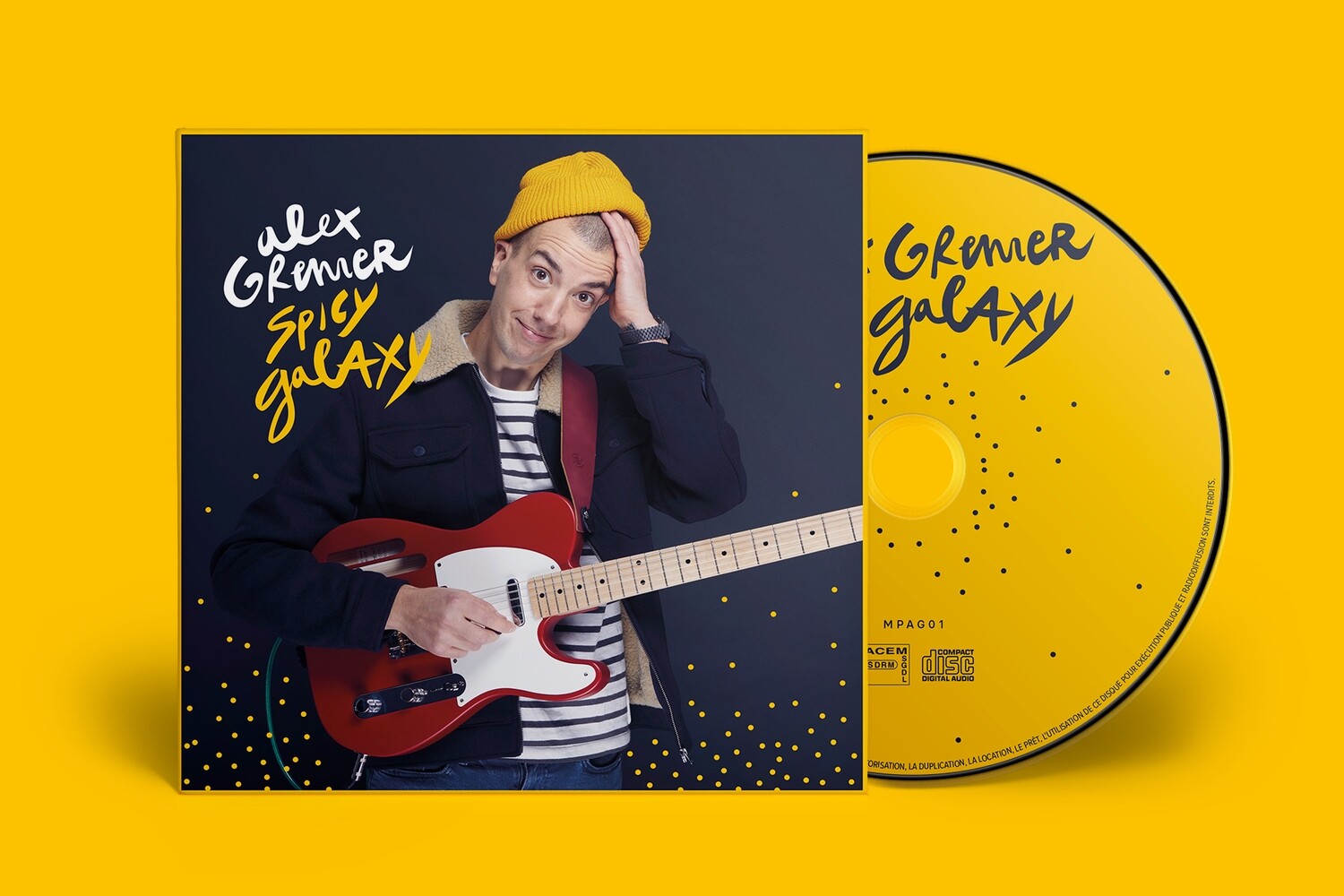 Alex Grenier / Spicy Galaxy // Audio CD 9 Tracks* 2022