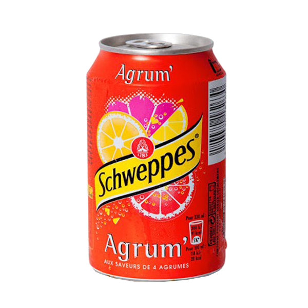 Schweppes agrûmes 33cl