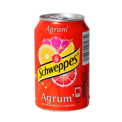 Schweppes agrûmes 33cl