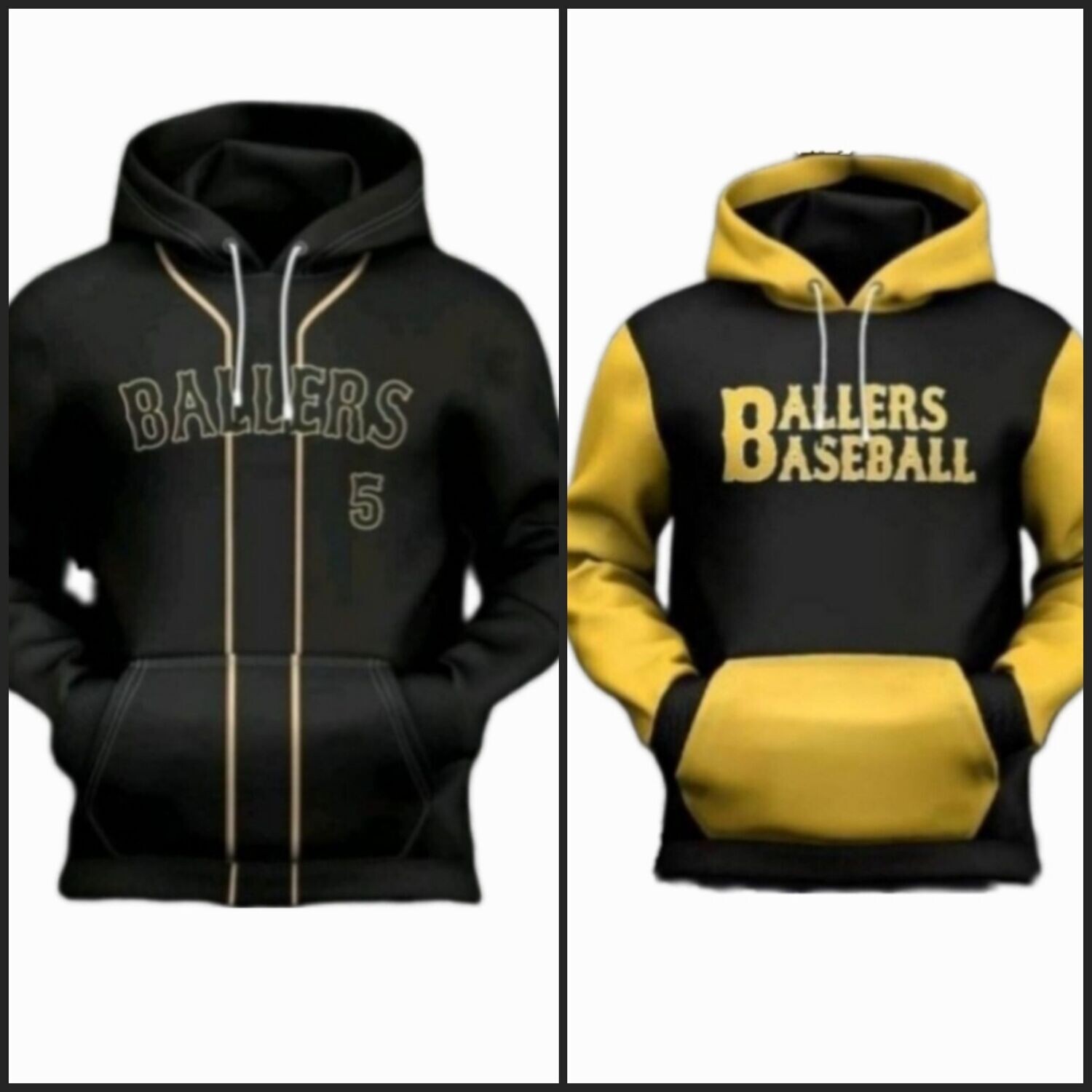 Ballers Custom Fleece Hoodies