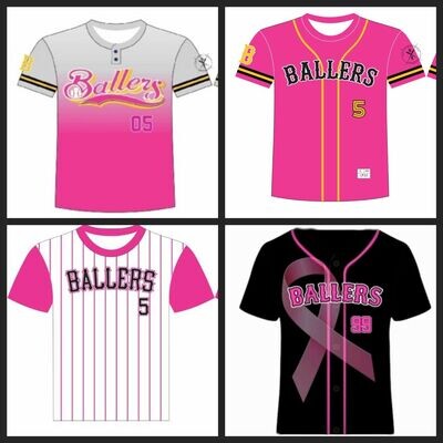 Pink Ballers Jerseys