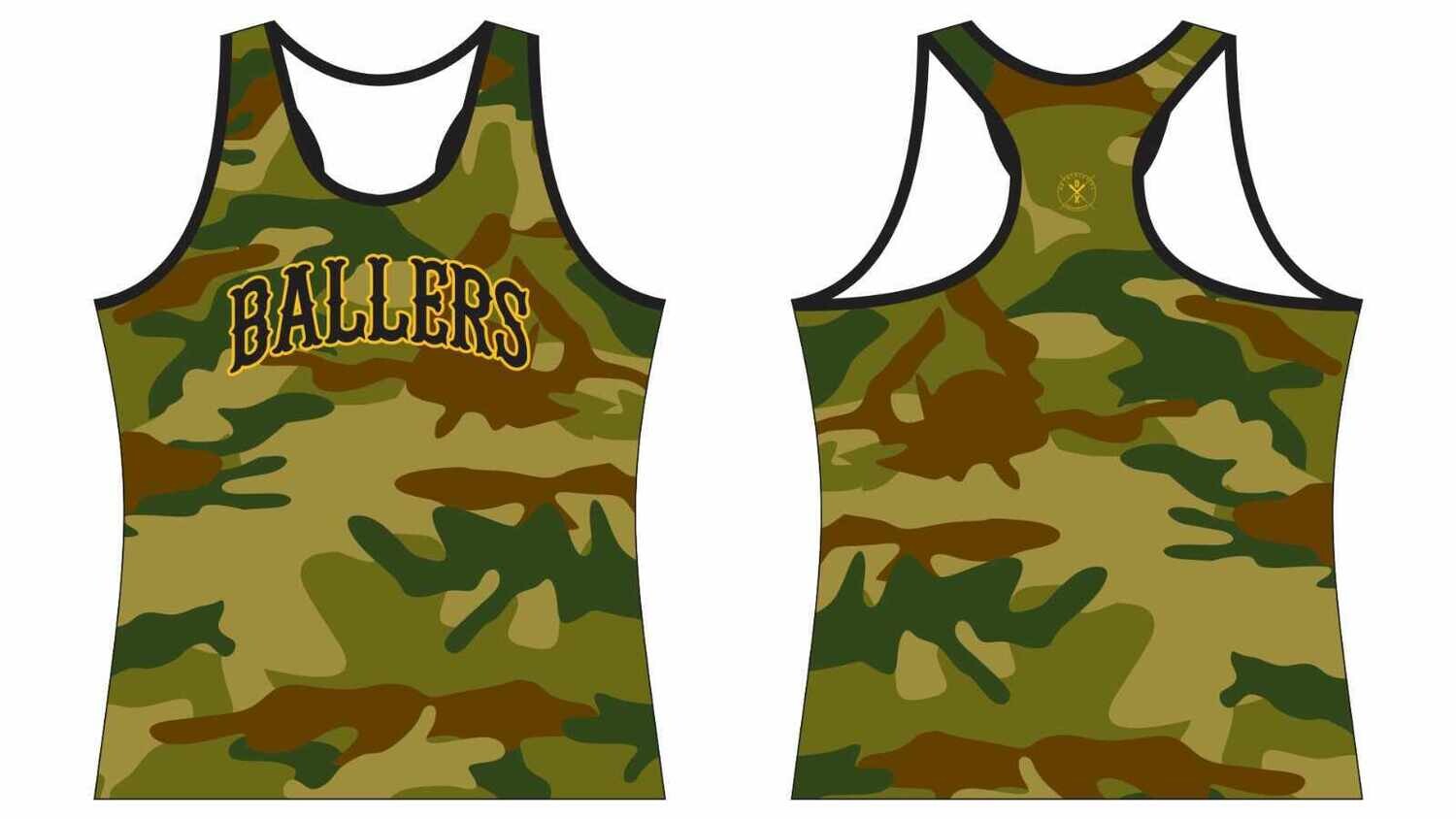 Womens Custom Jersey Style Tank